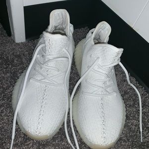 Size 7 Authentic White Yeezys